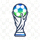 2026世界杯预测平台LOGO，橙蓝色图标象征赛事激情与专业分析